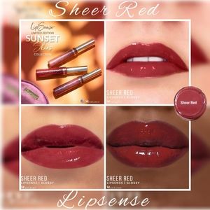 Sheer Red Lipsense
